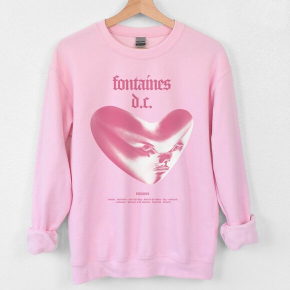 Gildan Tops - Vintage Fontaines D.C. Band Shirt, Fontaines D.C. Concert Shirt, Trendy T-Shirt